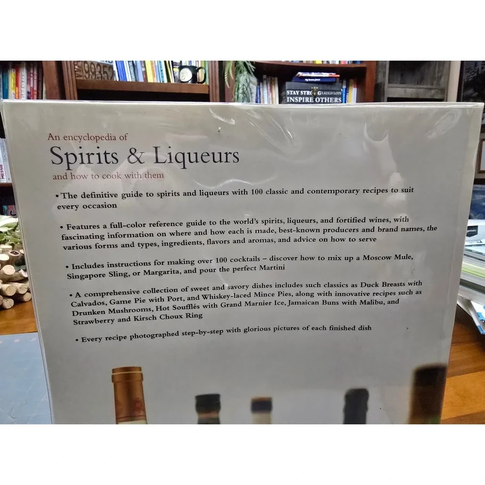 An Encyclopedia of Spirits and Liqueurs and How to Cook With Them Book‎